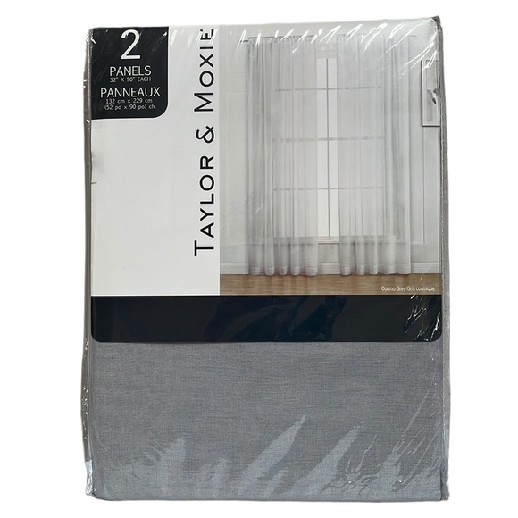 Taylor & Moxie - 2 Panels Curtains - Picture 1 of 4